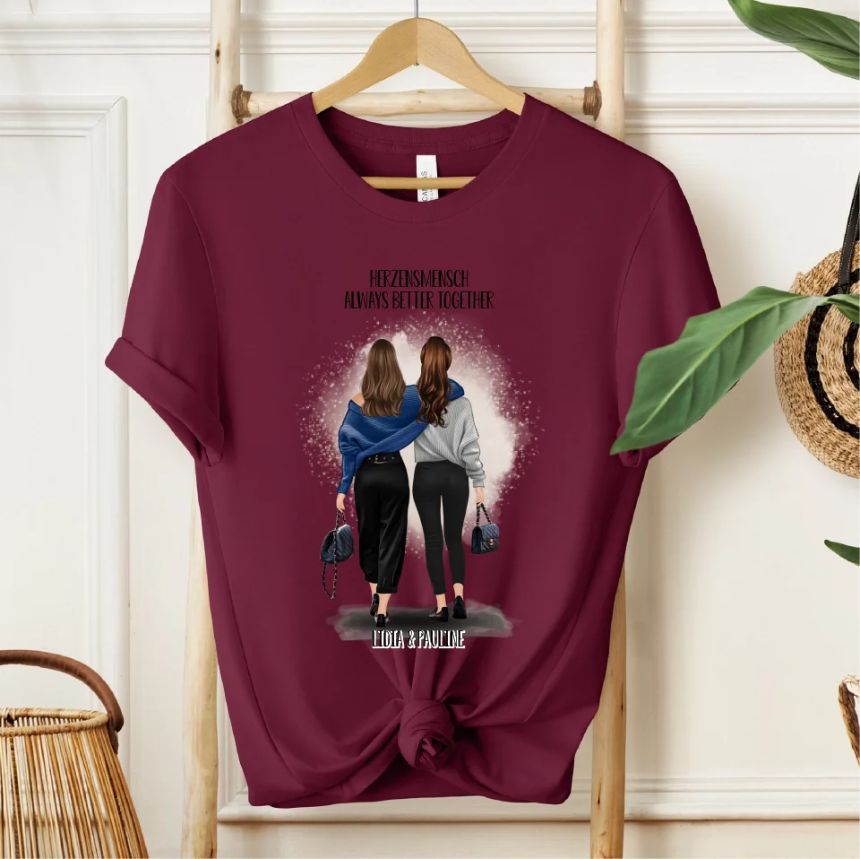 2-4 Freundinnen T-Shirt