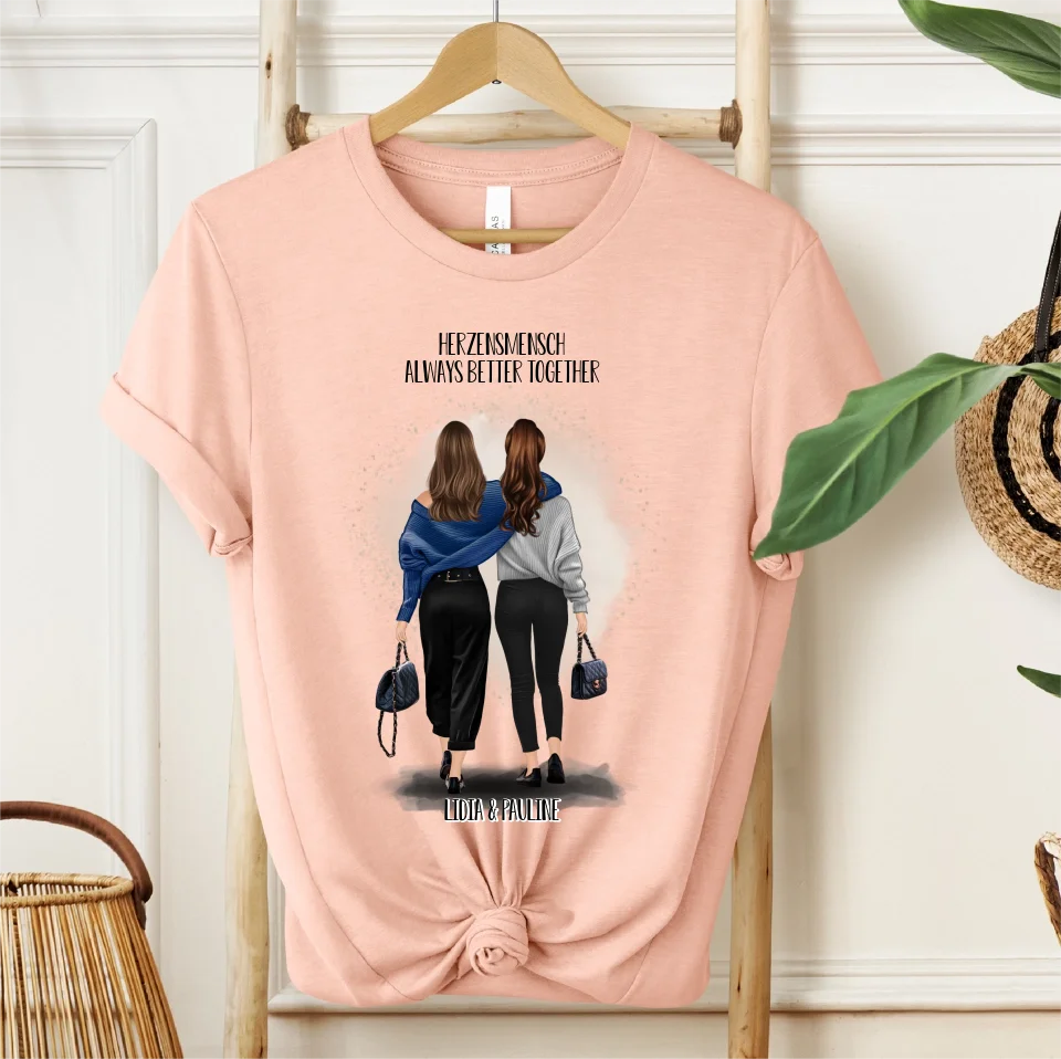 2-4 Freundinnen T-Shirt