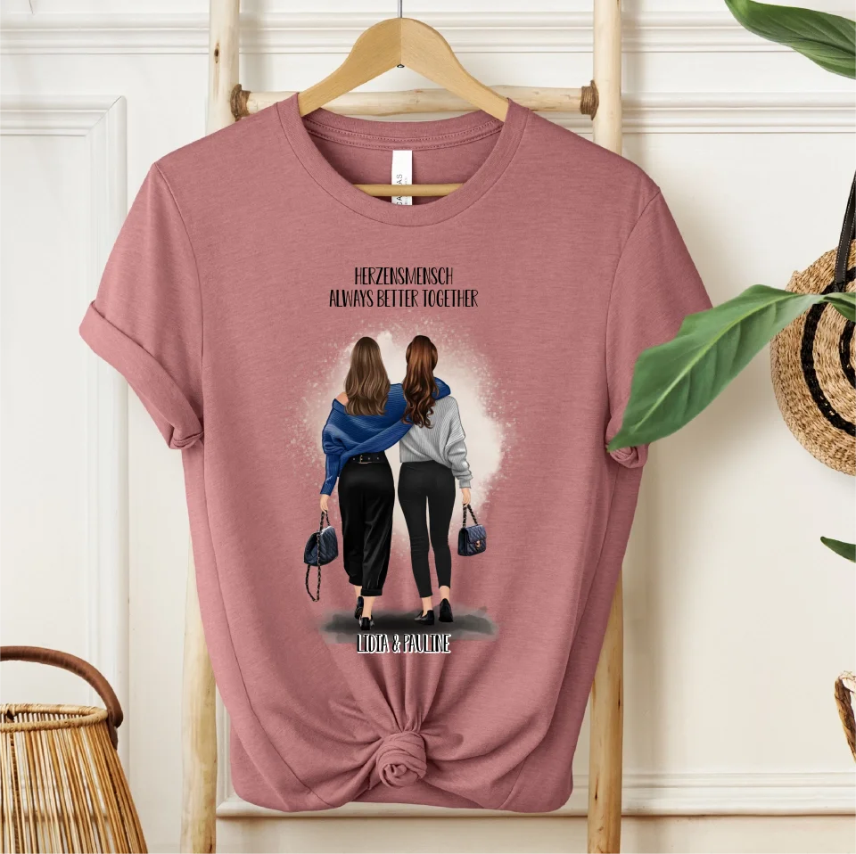 2-4 Freundinnen T-Shirt