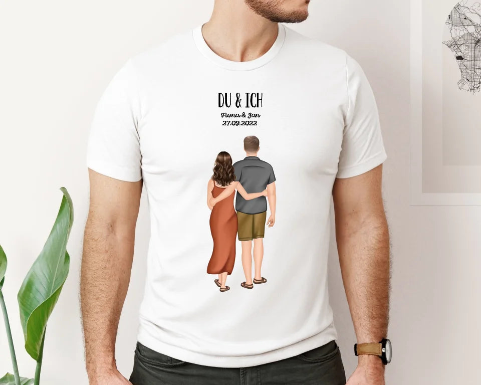 Paar T-Shirt