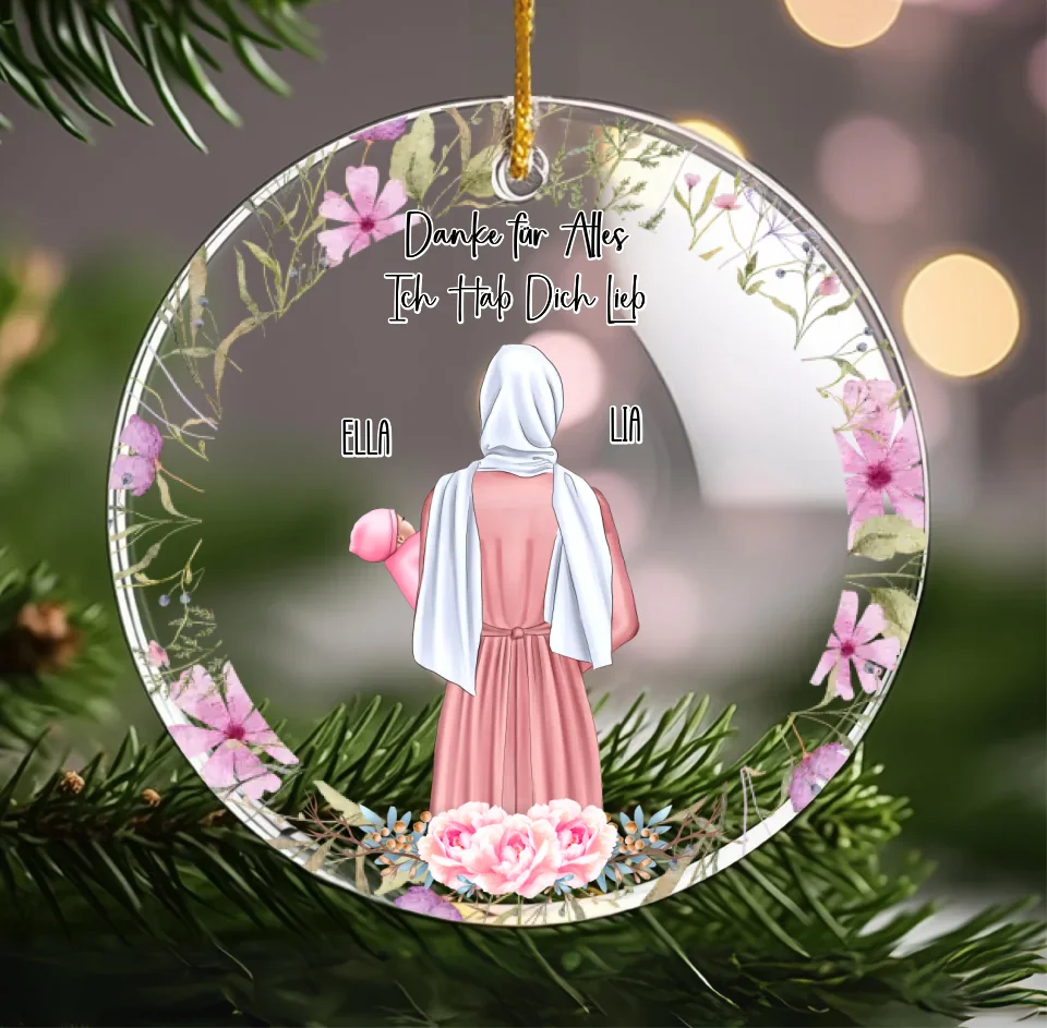 Mockup Ornament Acrylic No-15