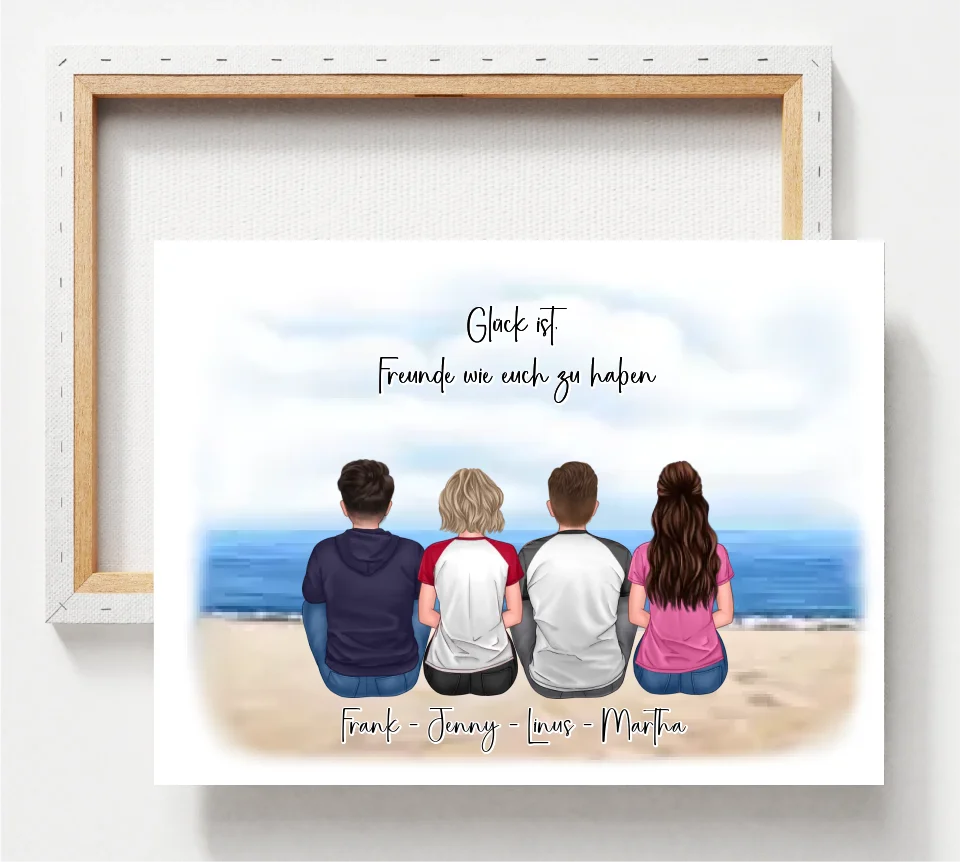 3-5 Freunde/Geschwister Poster
