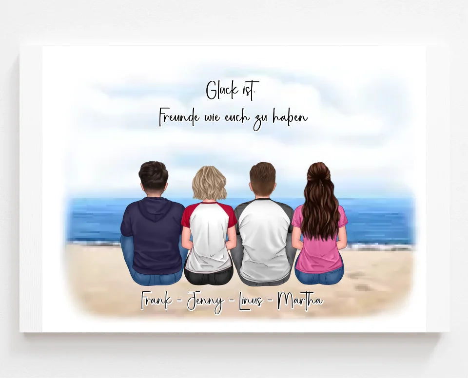 3-5 Freunde/Geschwister Poster