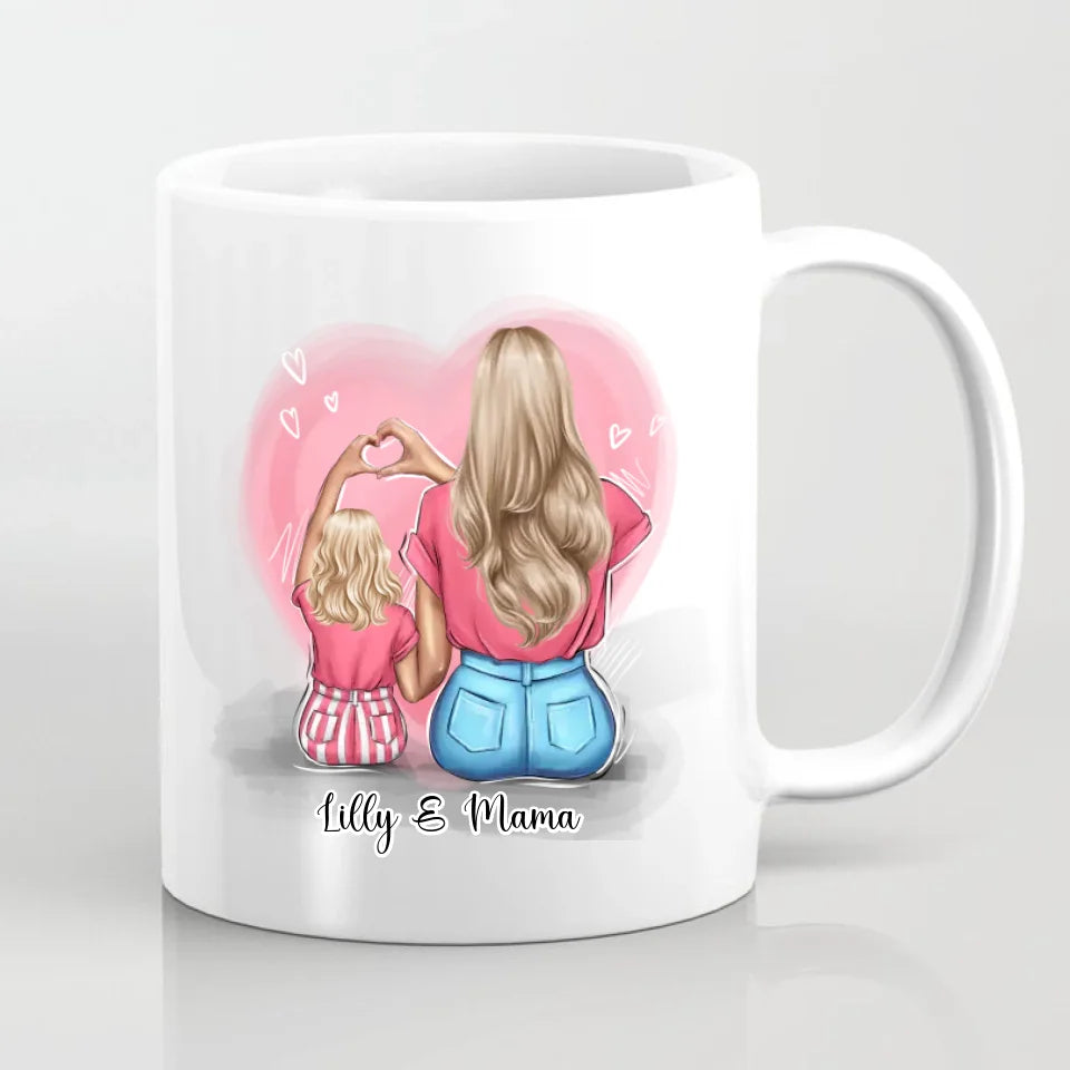 Patentante/Patenonkel & Kind Tasse / Thermobecher