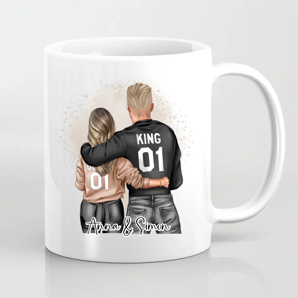 Paar Tasse / Thermobecher, Geschenk Paar, Geschenk Freund, Geschenk Freundin