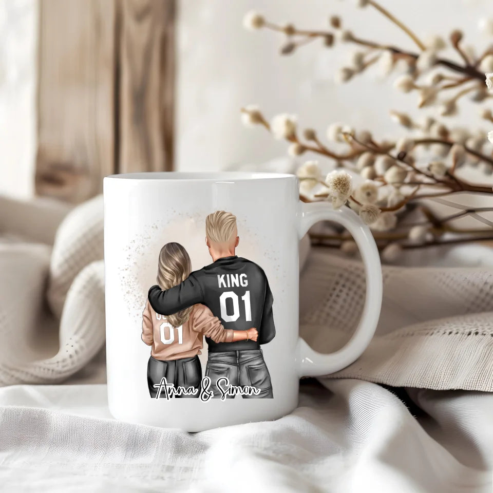 Paar Tasse / Thermobecher, Geschenk Paar, Geschenk Freund, Geschenk Freundin