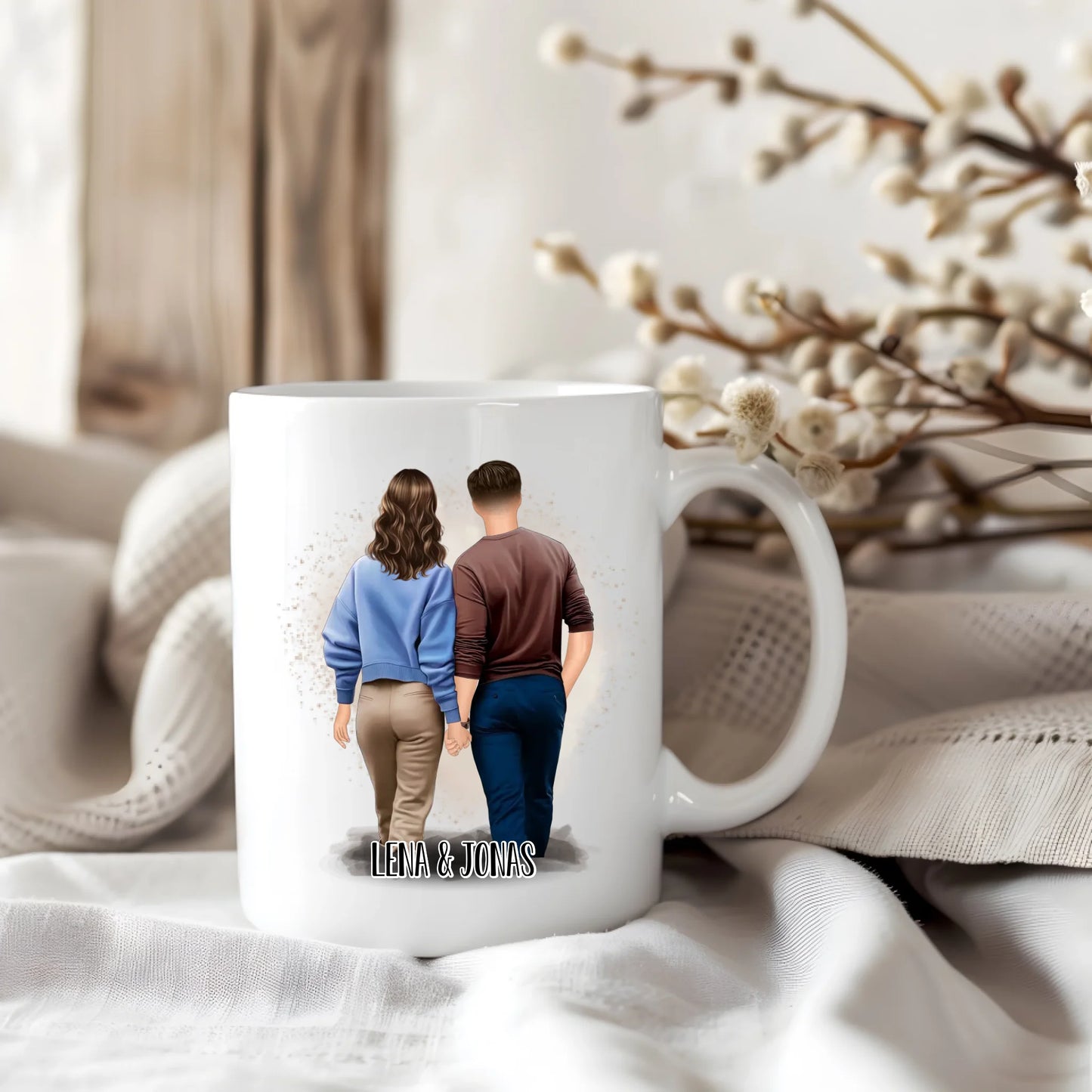 Pärchen Tasse Herzensmensch