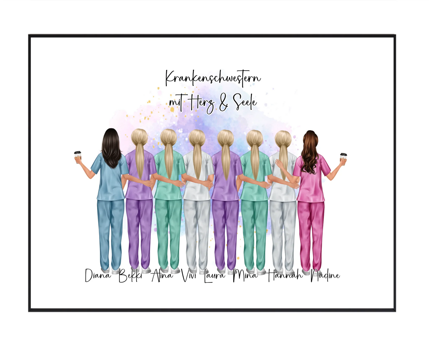 7-8 Krankenschwestern Poster