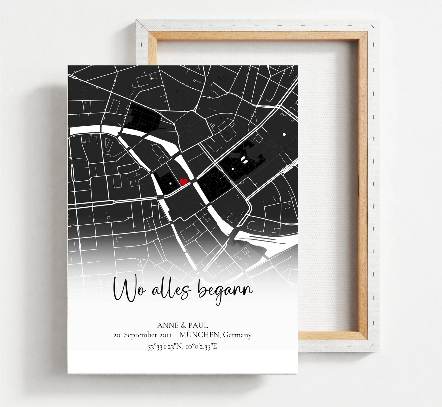 Wo alles begann - Stadtkarte