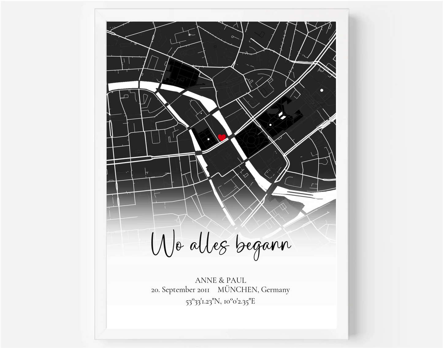 Wo alles begann - Stadtkarte