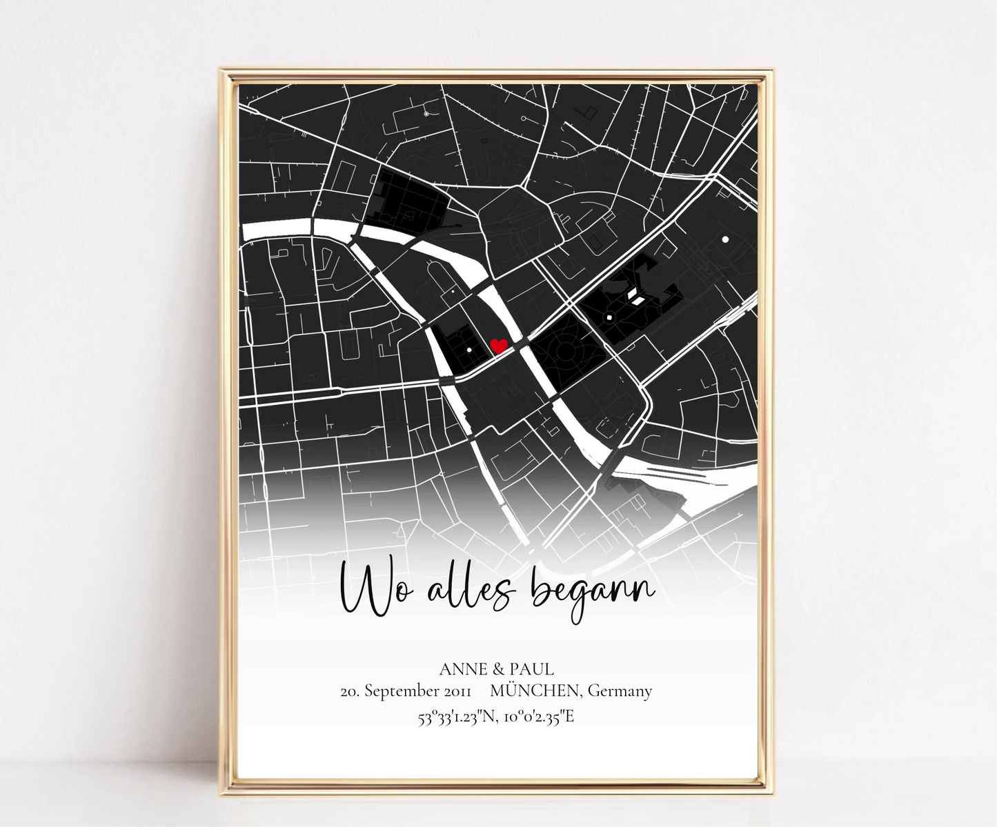 Wo alles begann - Stadtkarte