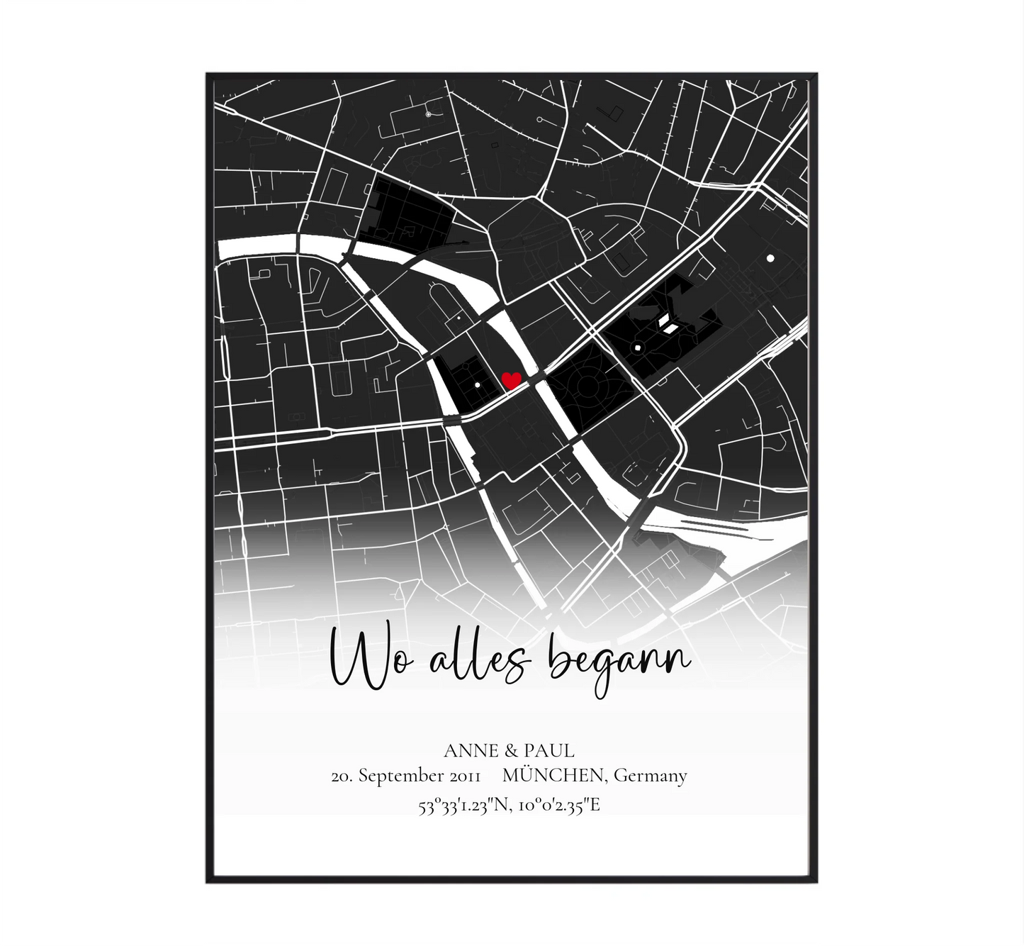 Wo alles begann - Stadtkarte