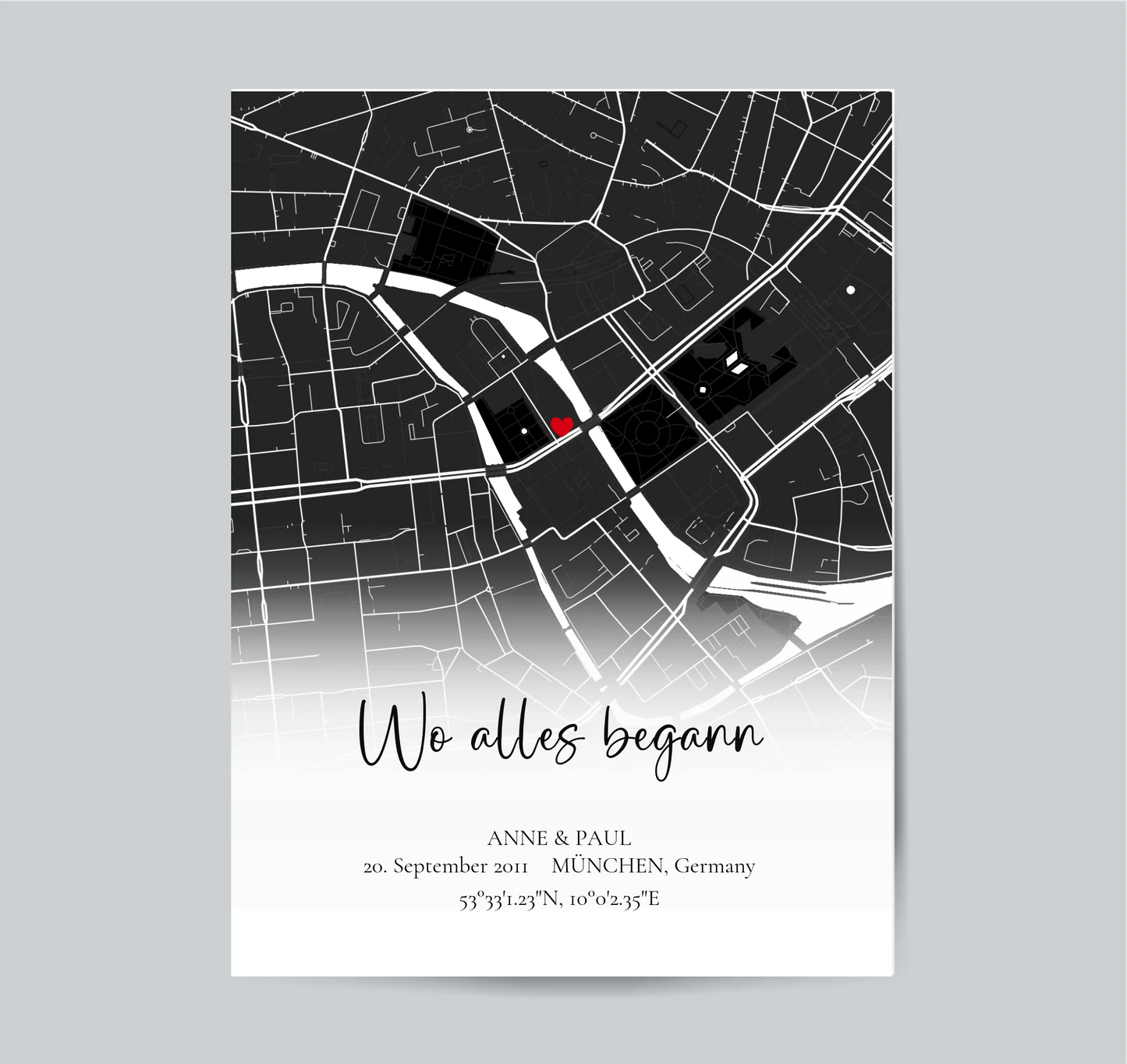 Wo alles begann - Stadtkarte