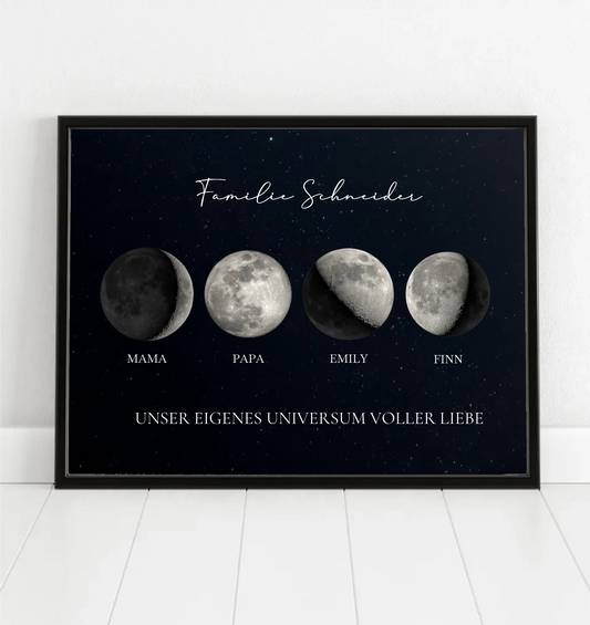 Mondphase Familie 2-6 Personen