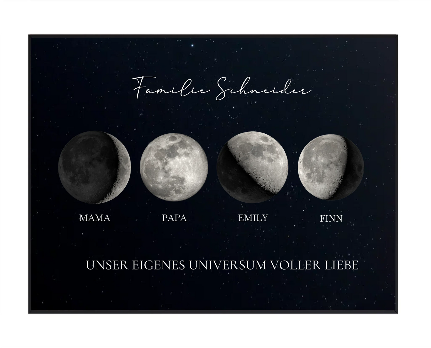 Mondphase Familie 2-6 Personen