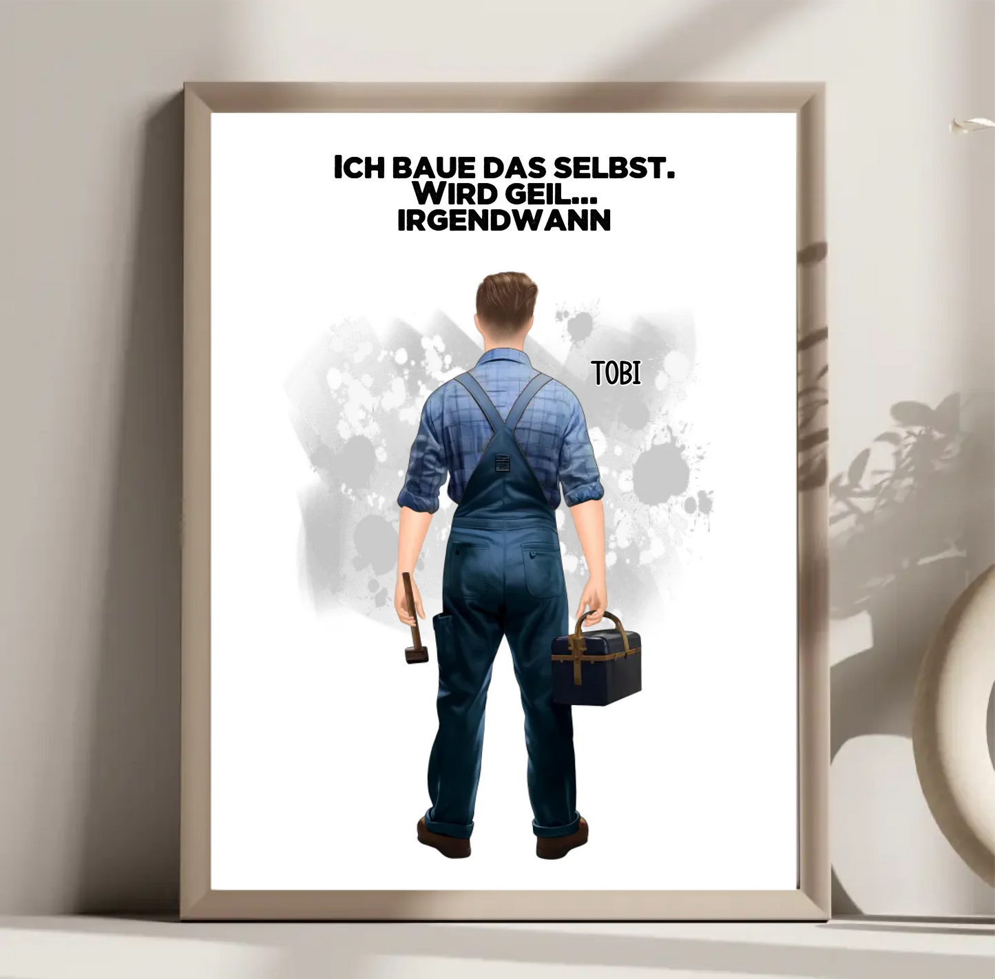 Handwerker (Mann/Frau) Poster