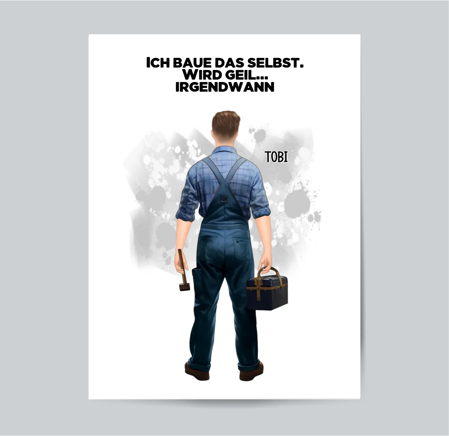 Handwerker (Mann/Frau) Poster