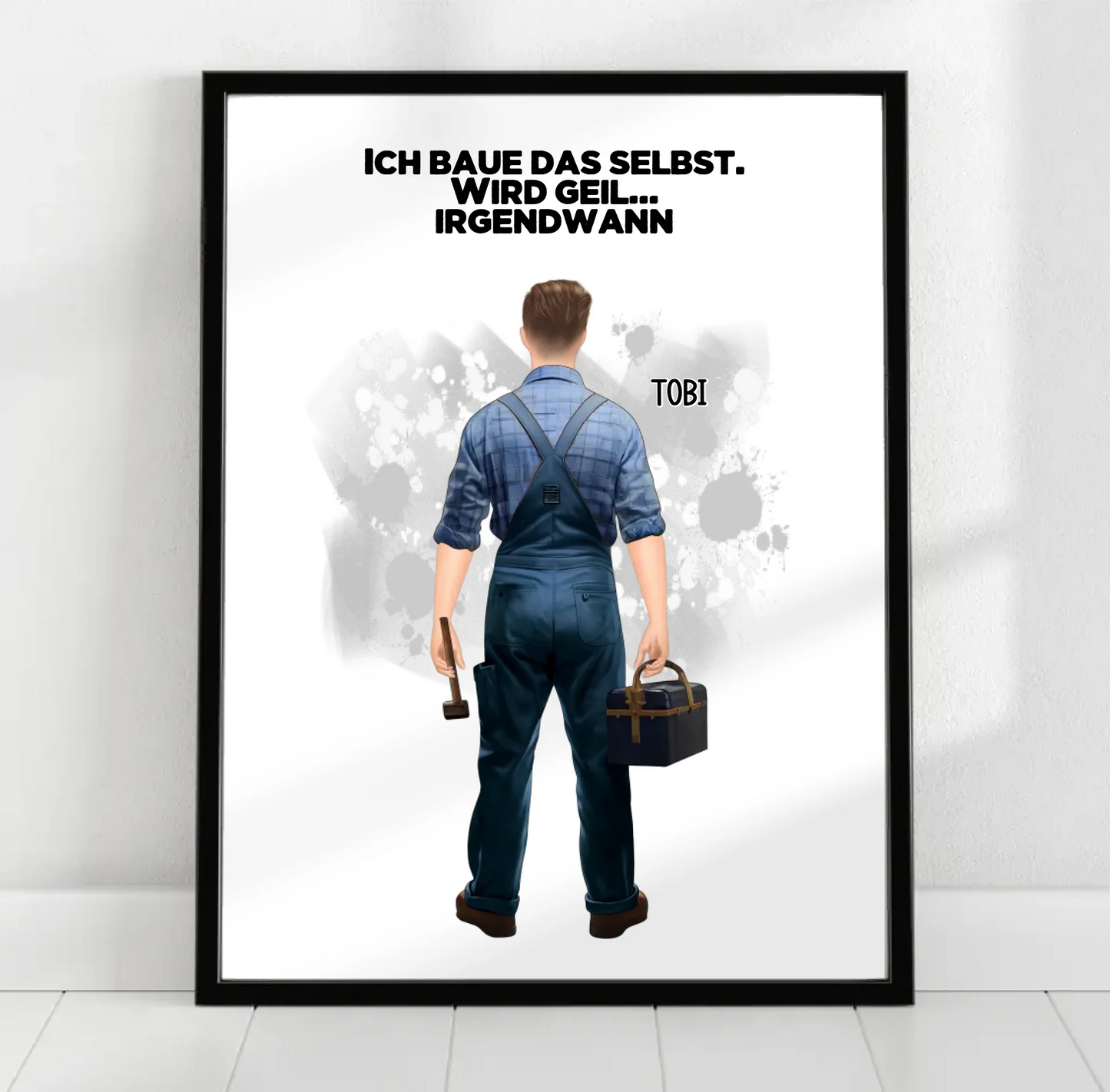 Handwerker (Mann/Frau) Poster
