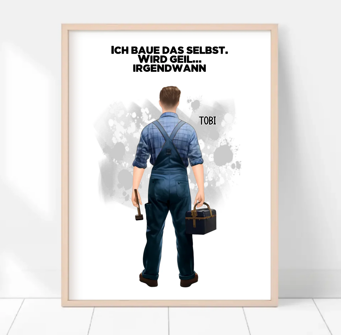 Handwerker (Mann/Frau) Poster