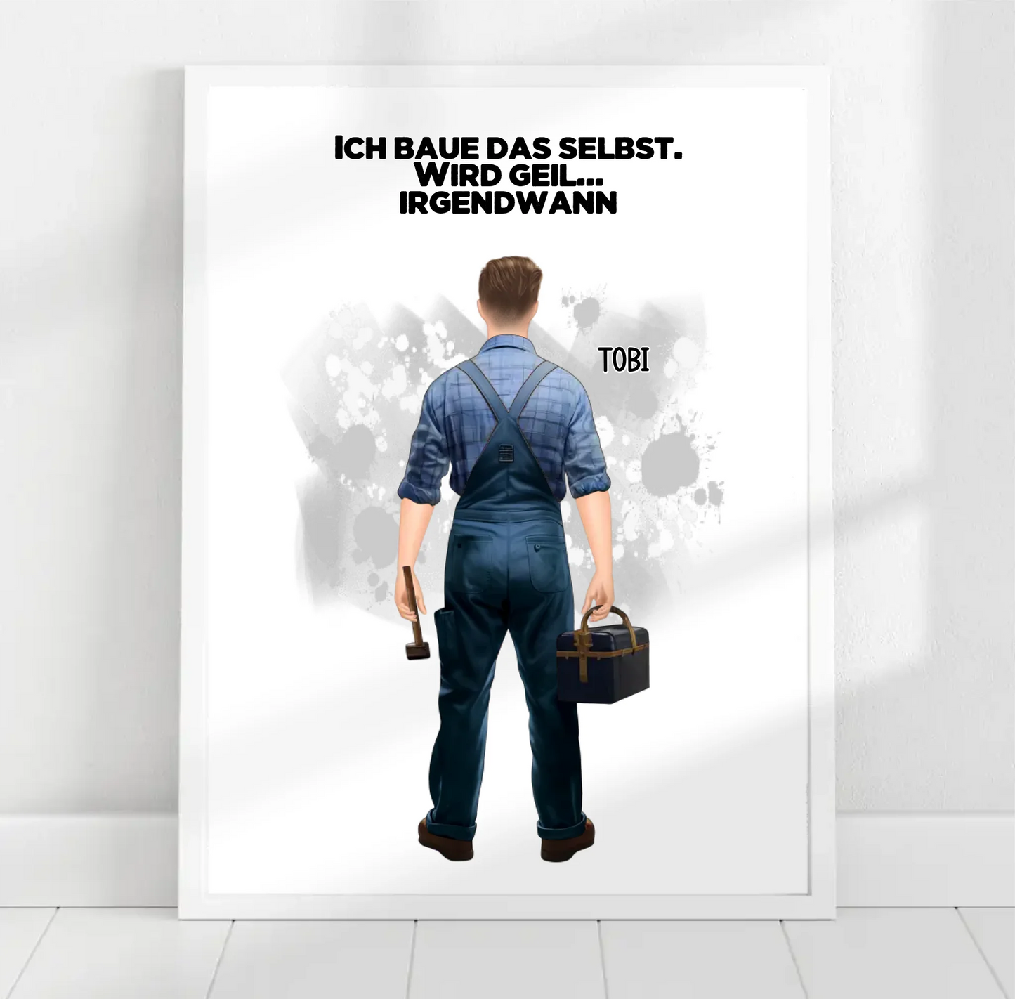 Handwerker (Mann/Frau) Poster