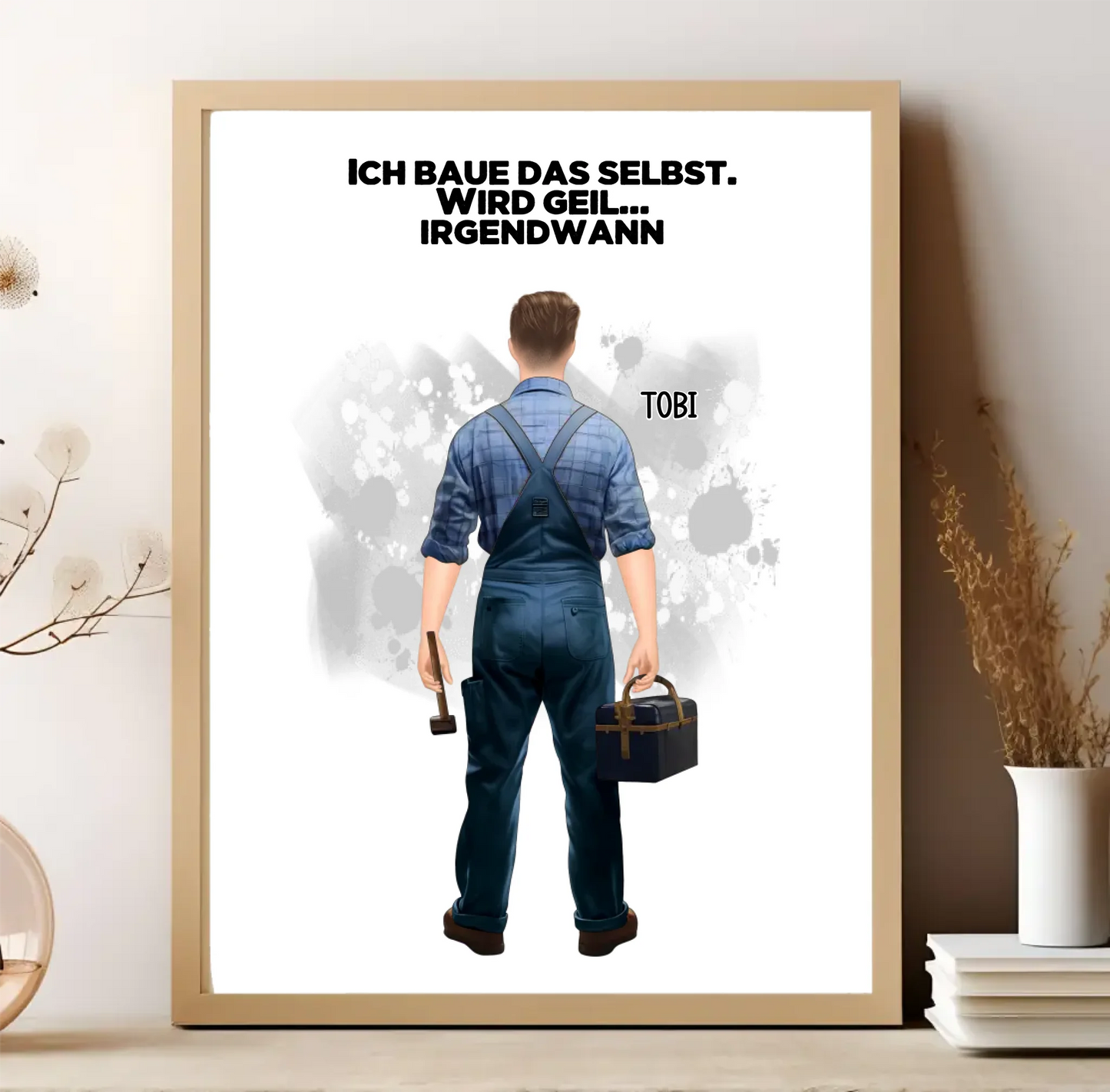 Handwerker (Mann/Frau) Poster