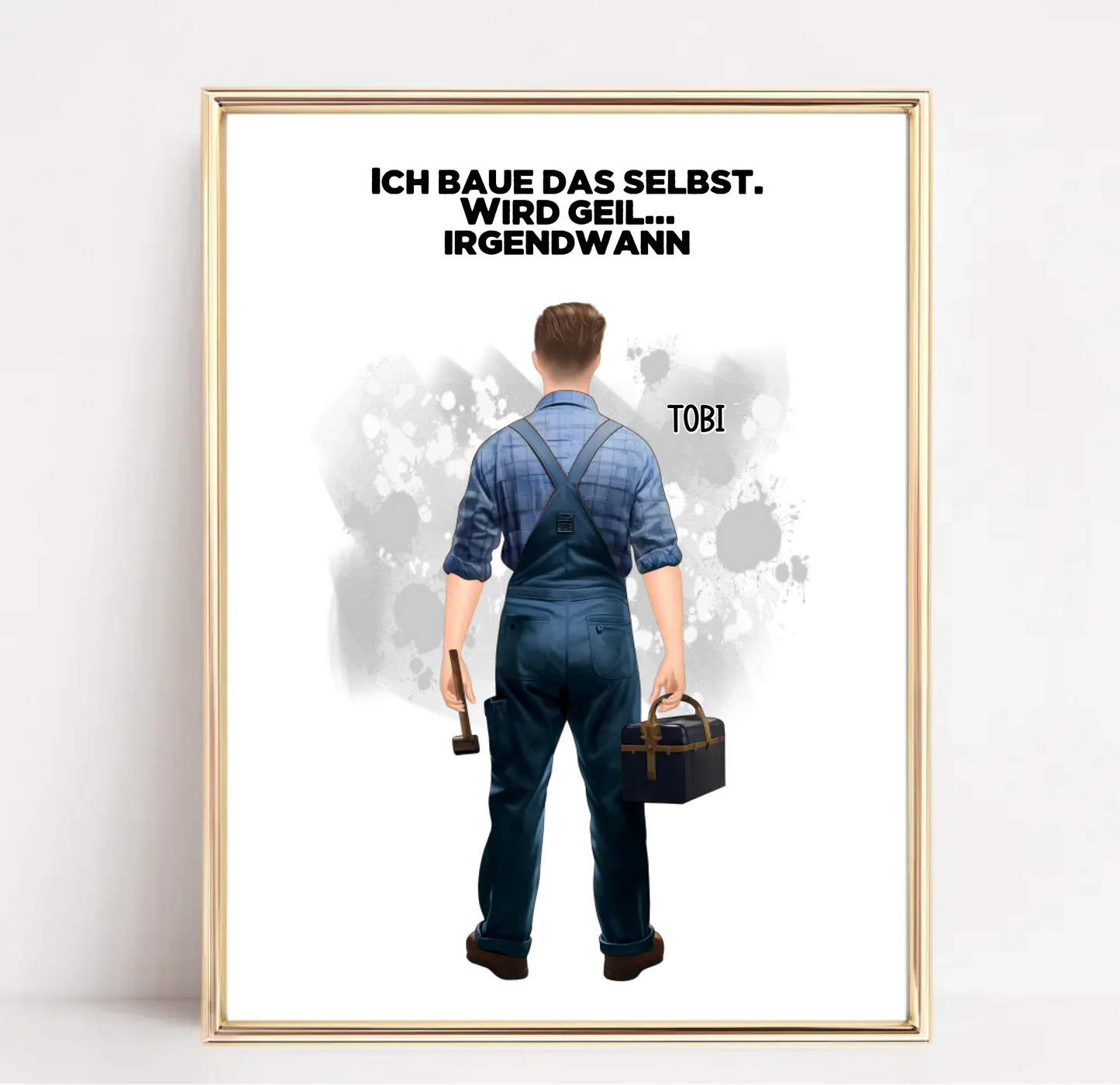 Handwerker (Mann/Frau) Poster
