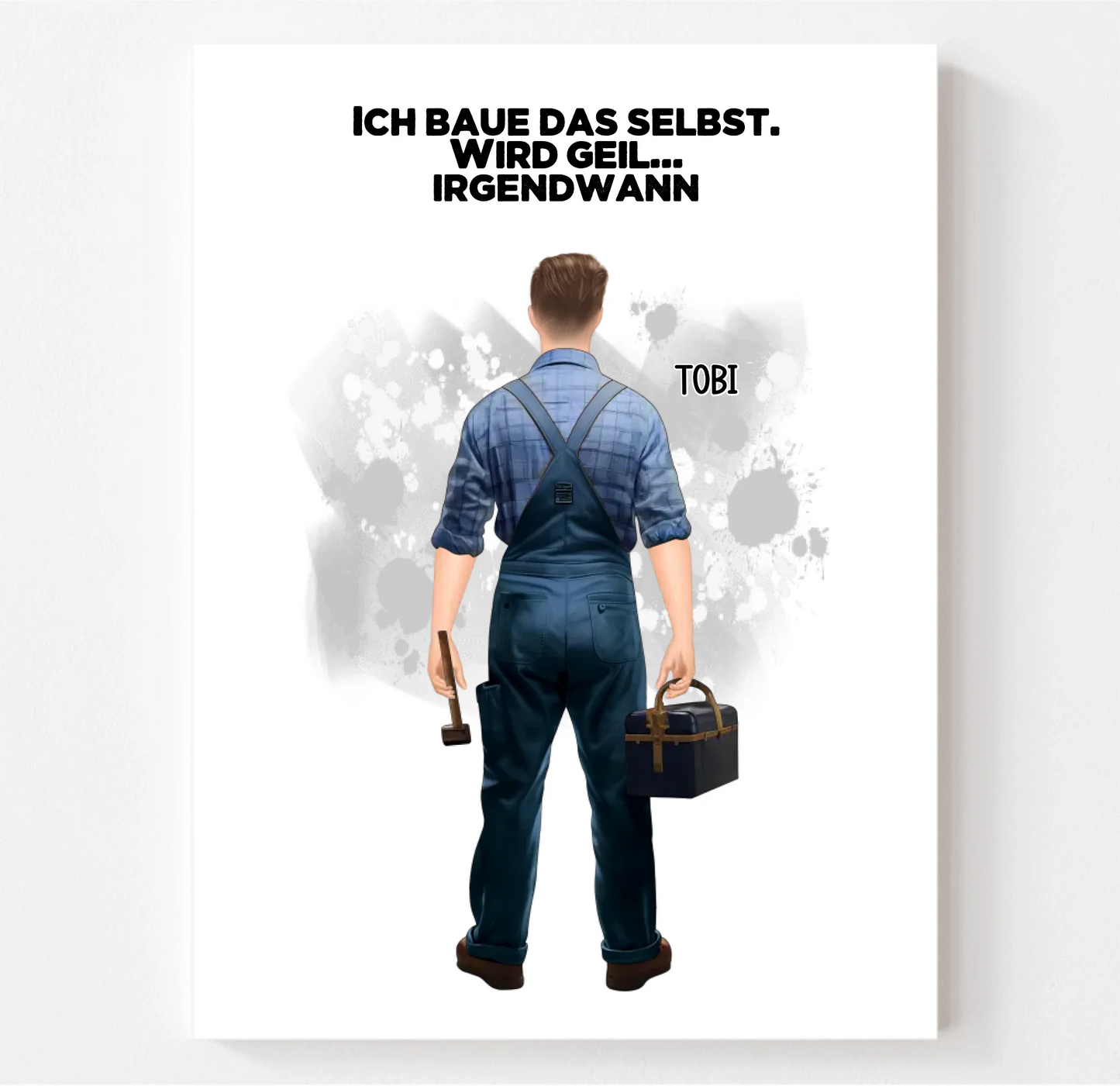 Handwerker (Mann/Frau) Poster