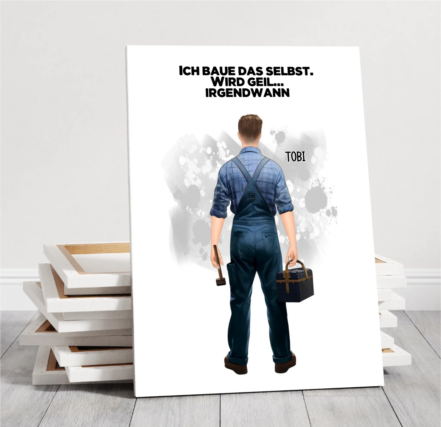 Handwerker (Mann/Frau) Poster