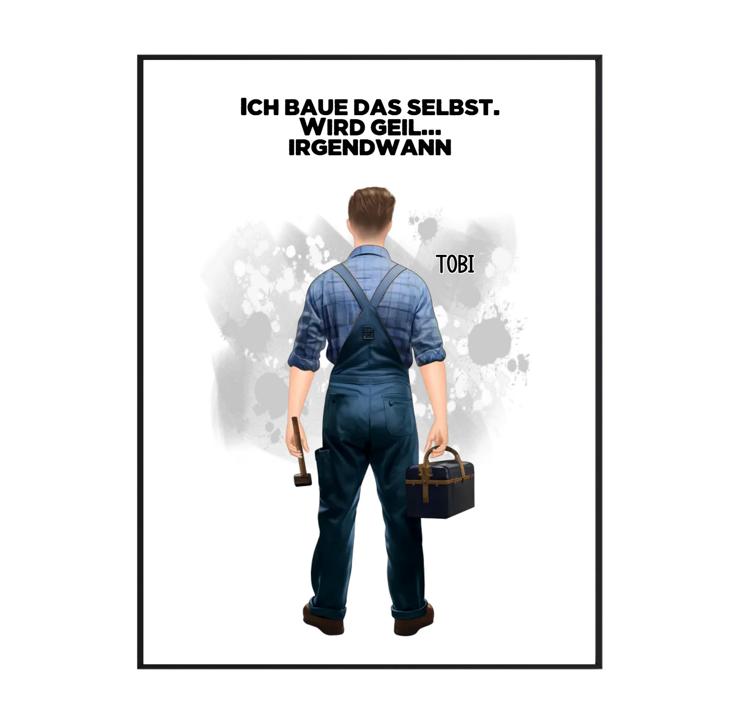 Handwerker (Mann/Frau) Poster