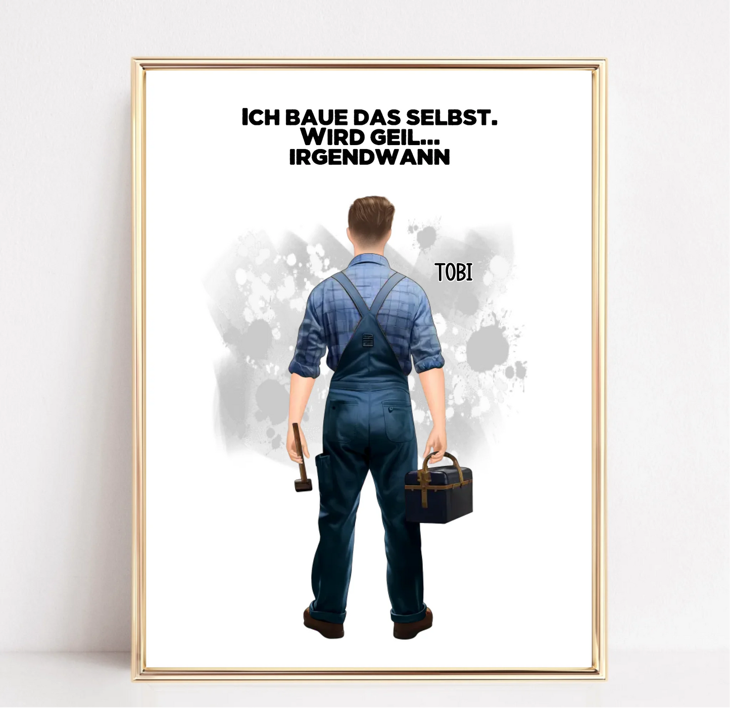 Handwerker (Mann/Frau) Poster