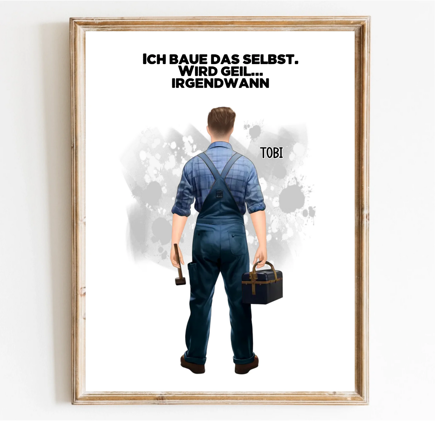 Handwerker (Mann/Frau) Poster