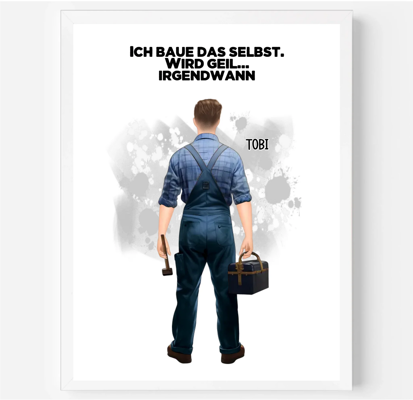 Handwerker (Mann/Frau) Poster