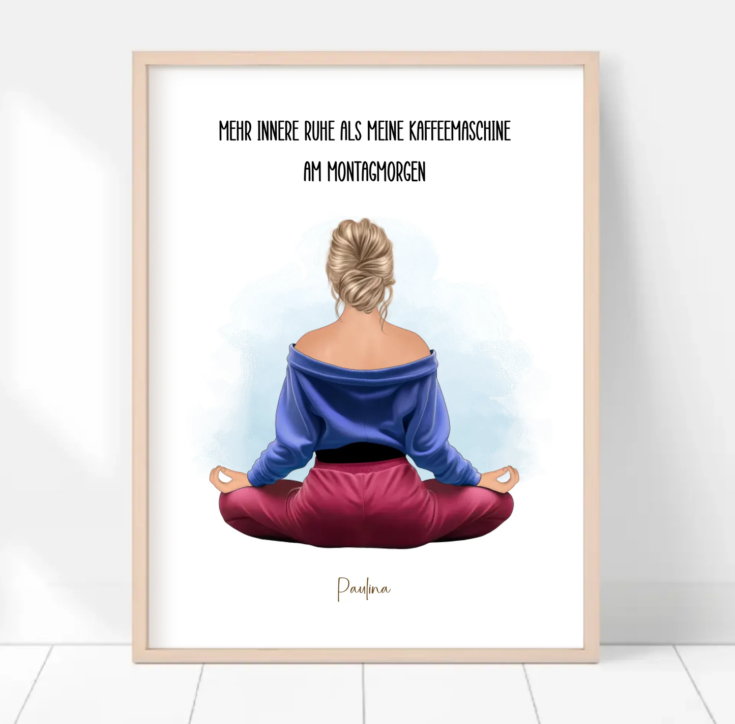 Yoga (Mann/Frau) Poster