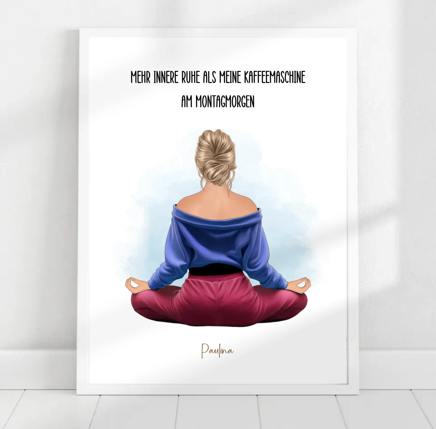 Yoga (Mann/Frau) Poster