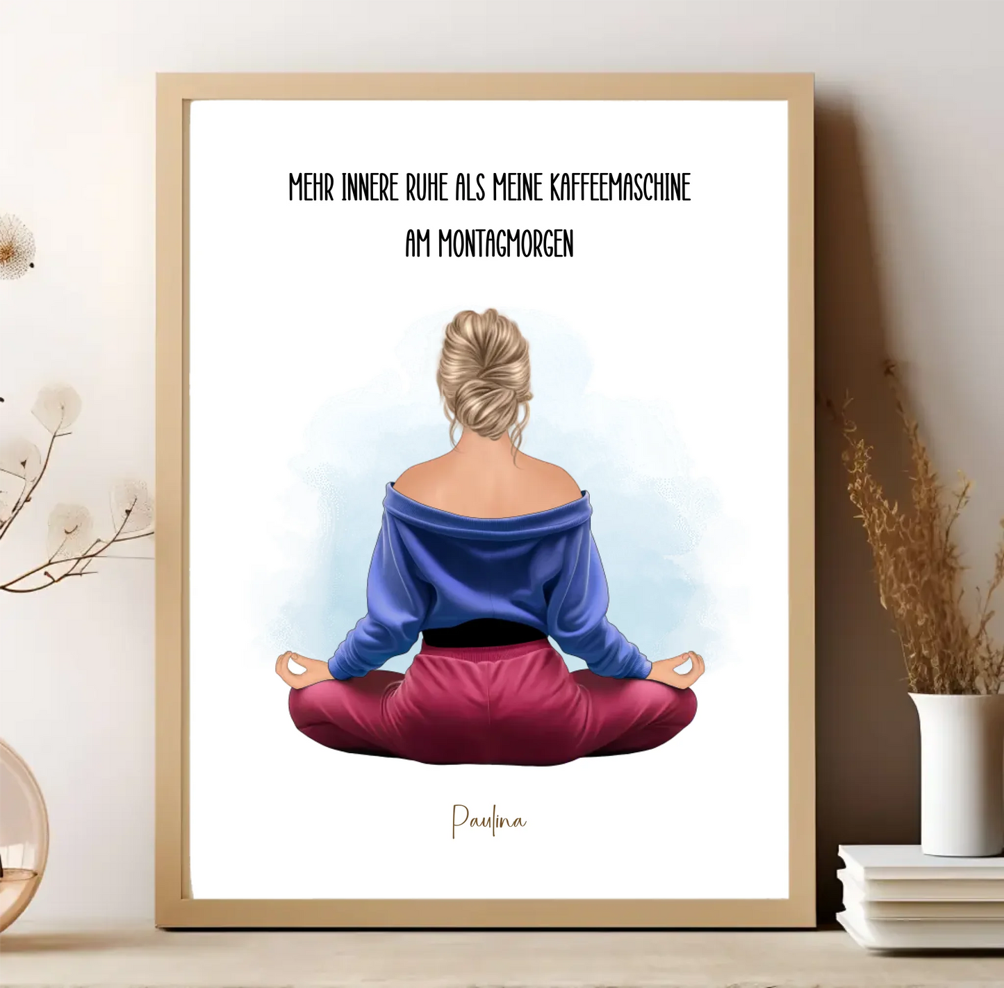 Yoga (Mann/Frau) Poster