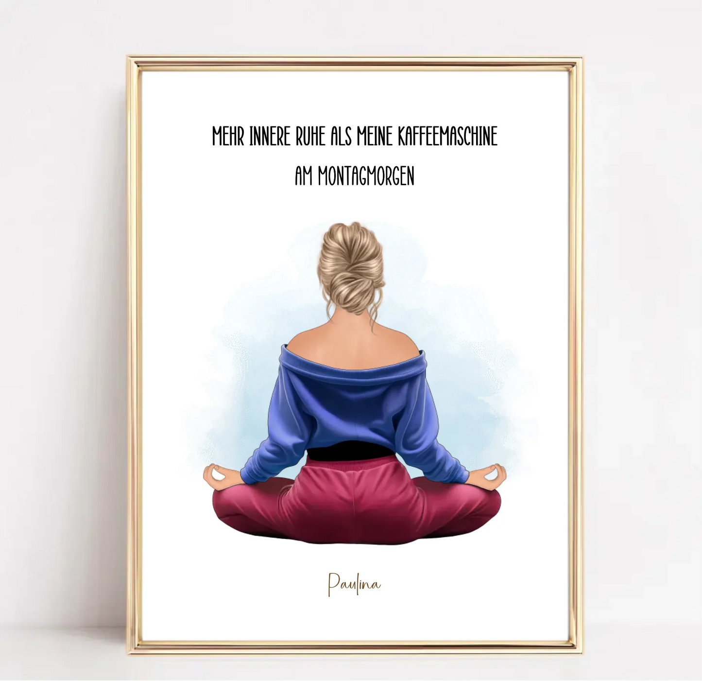 Yoga (Mann/Frau) Poster