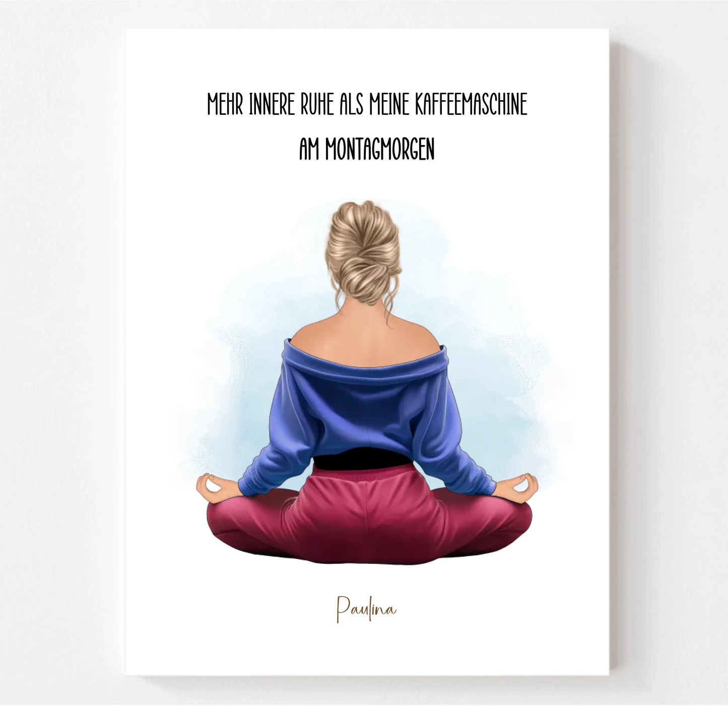 Yoga (Mann/Frau) Poster