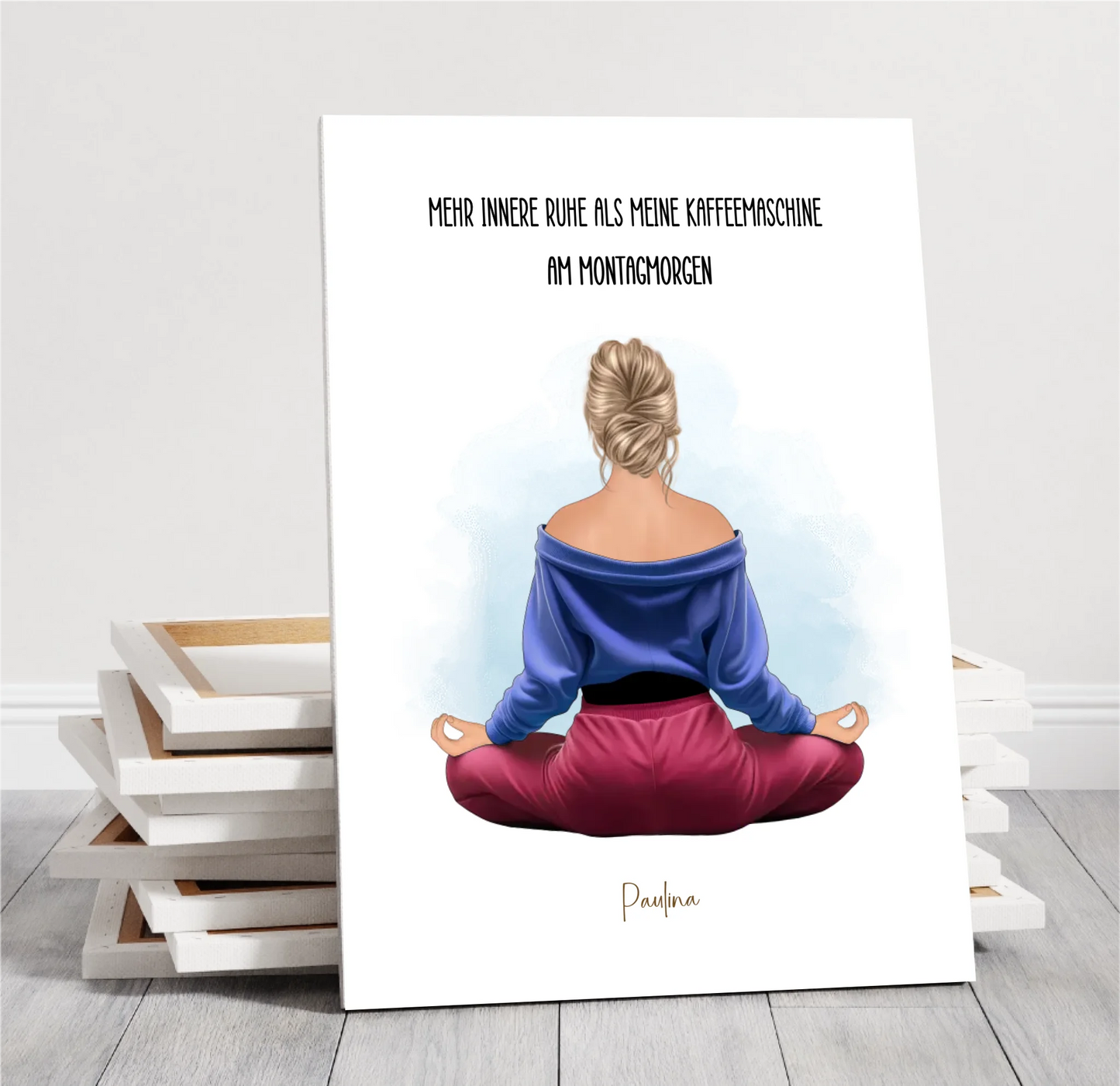 Yoga (Mann/Frau) Poster
