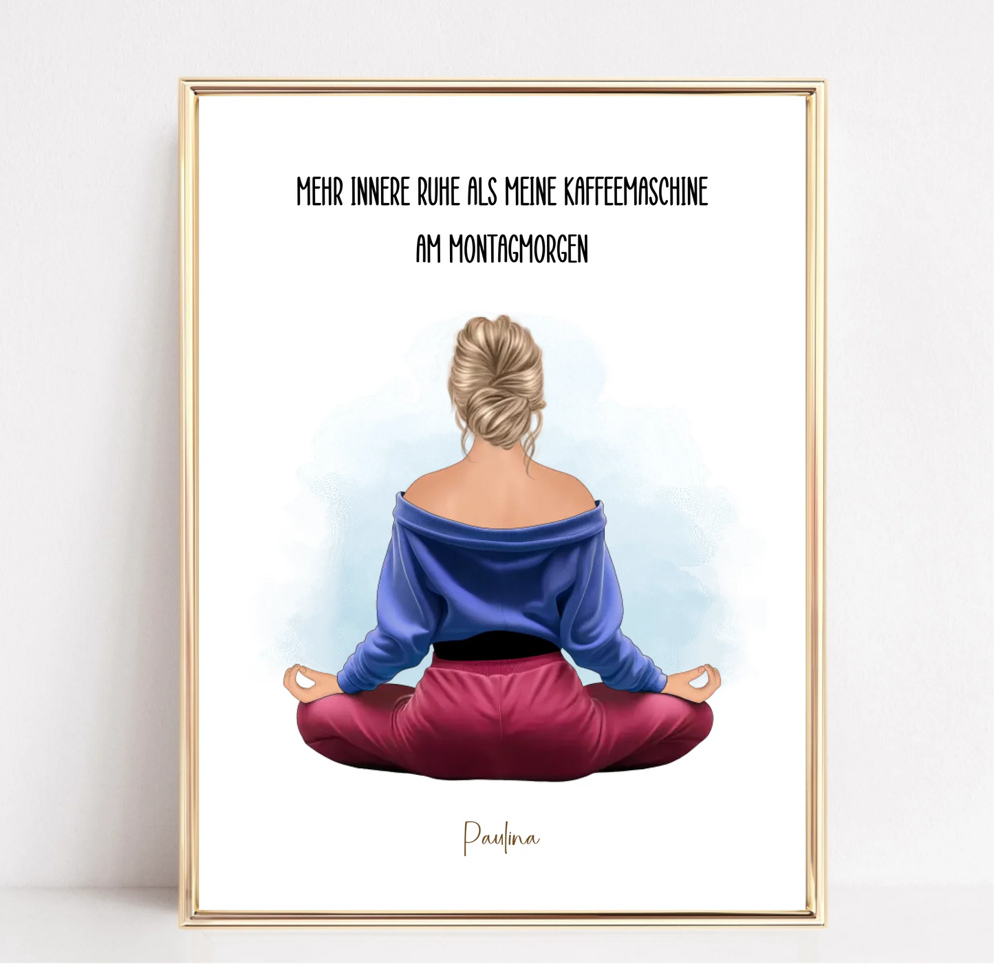 Yoga (Mann/Frau) Poster
