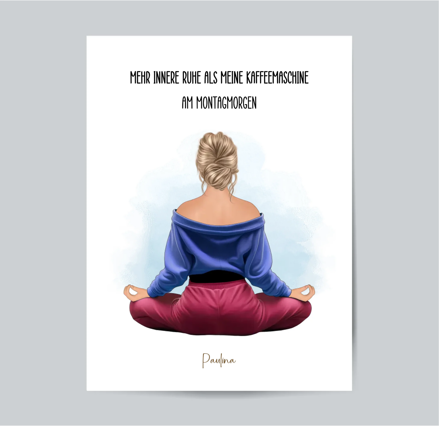 Yoga (Mann/Frau) Poster