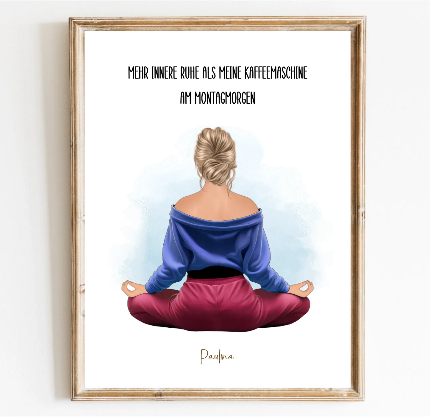 Yoga (Mann/Frau) Poster