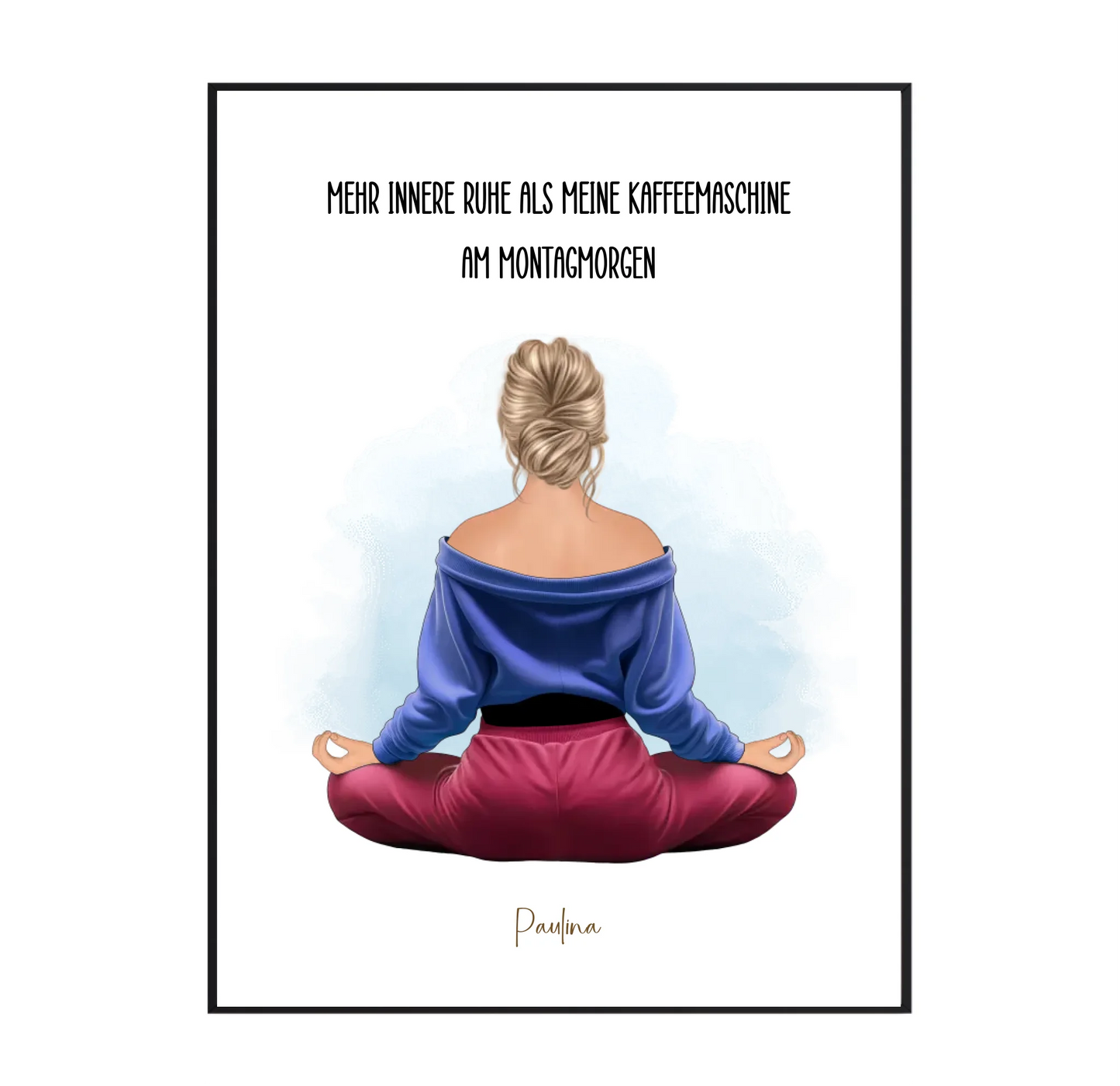 Yoga (Mann/Frau) Poster