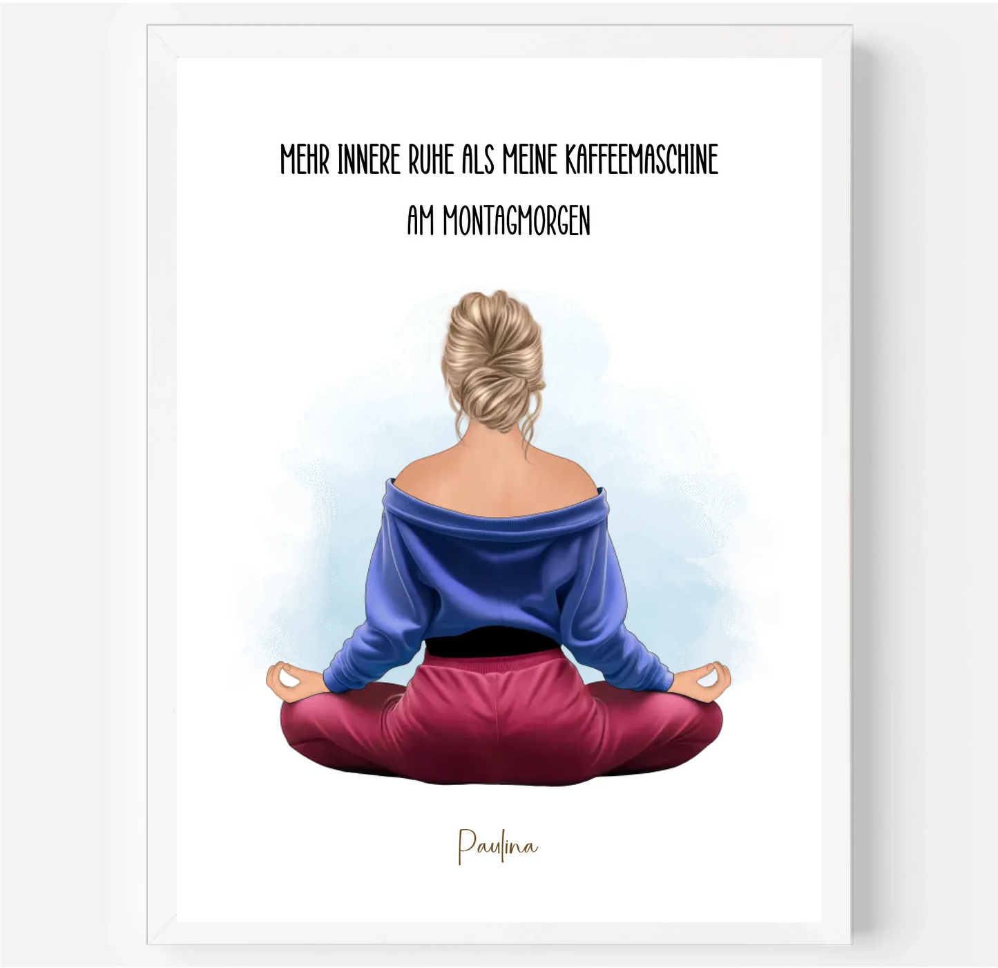 Yoga (Mann/Frau) Poster