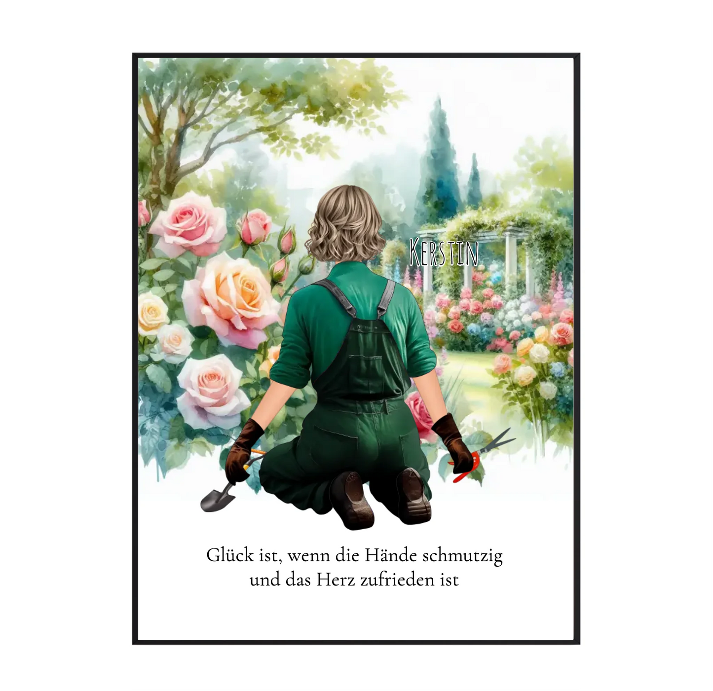 Gärtnerin Poster