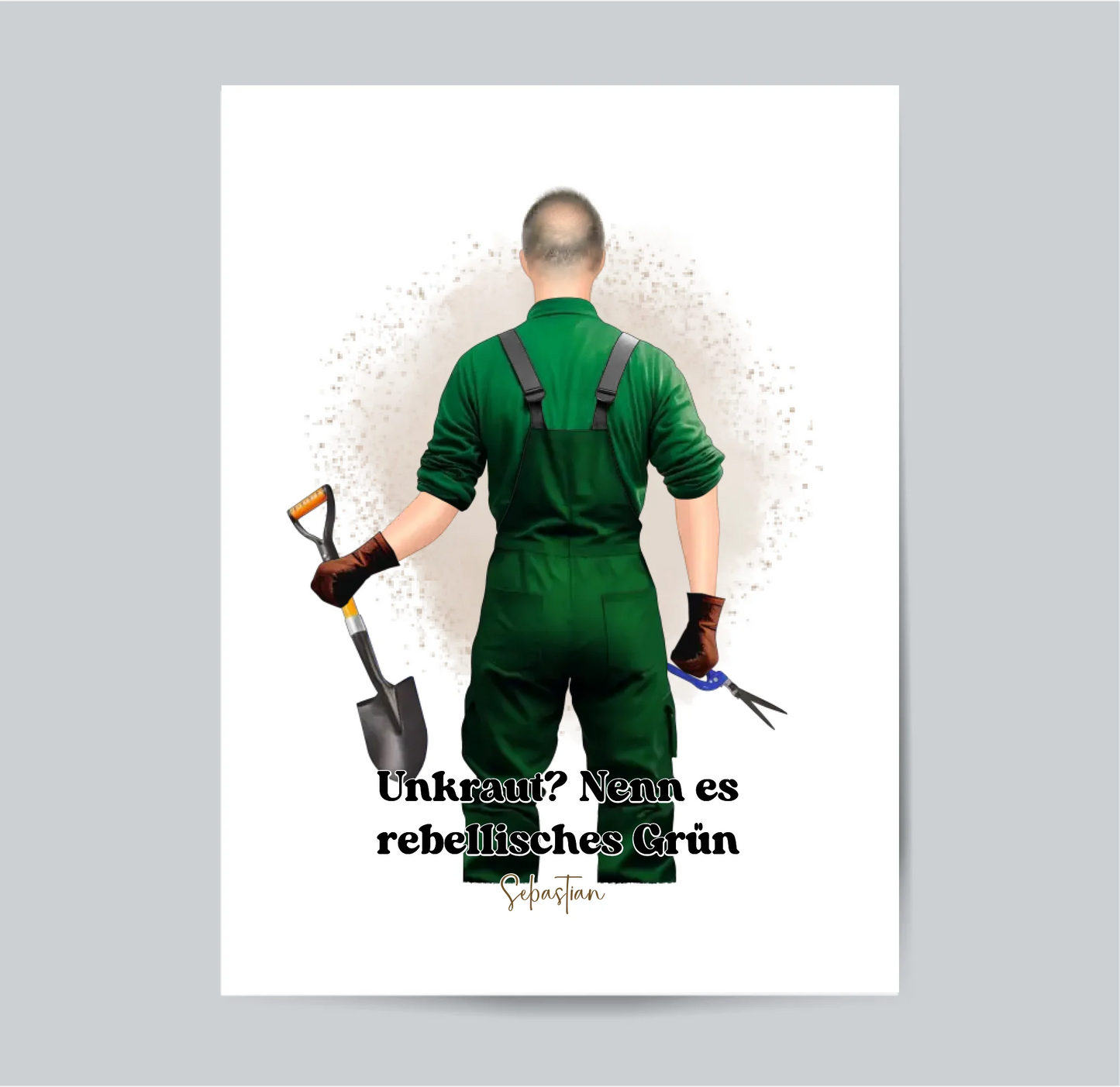 Gärtner/in (Mann/Frau) Poster