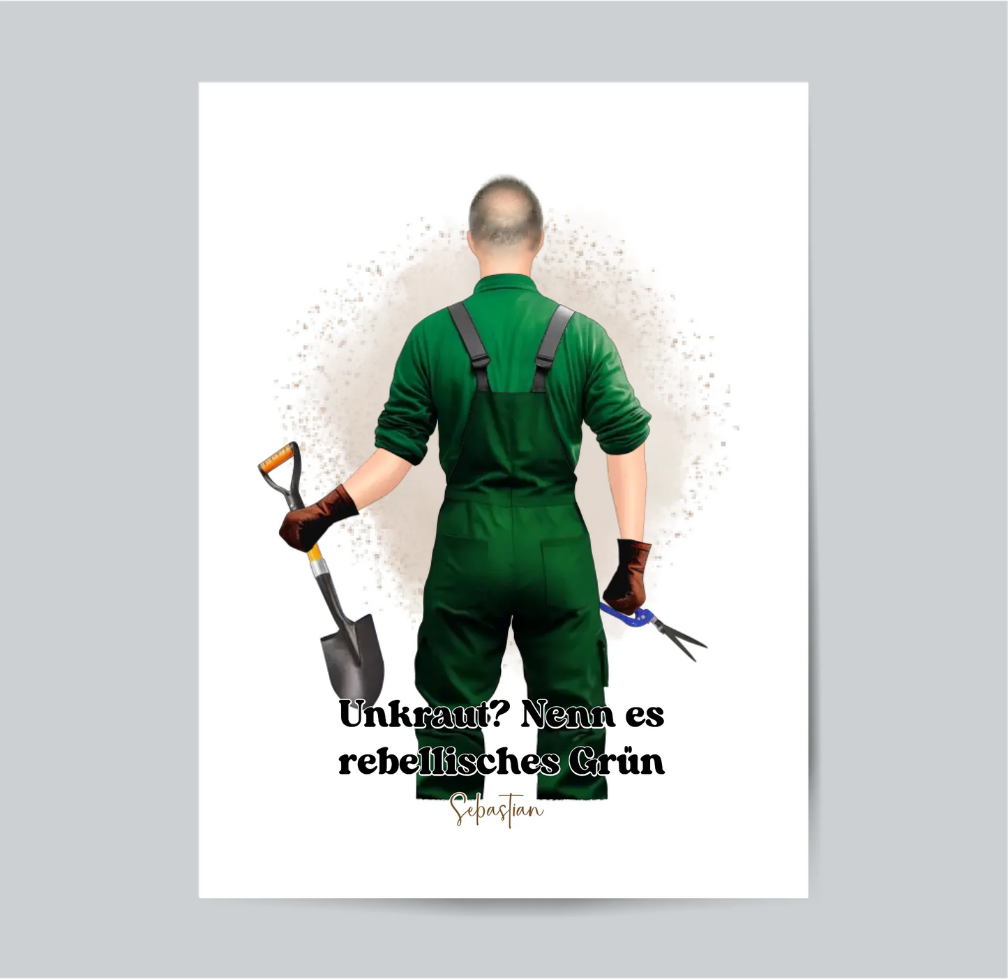 Gärtner/in (Mann/Frau) Poster