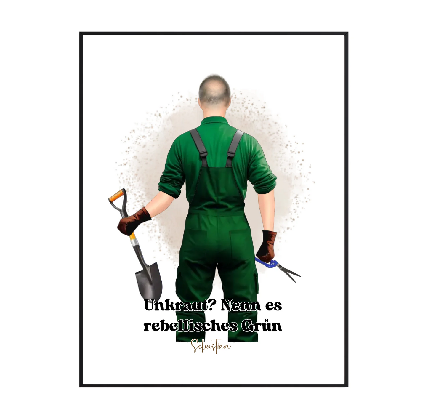 Gärtner/in (Mann/Frau) Poster