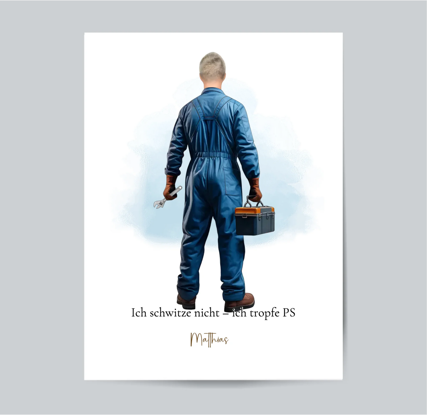 KFZ-Mechaniker (Mann & Frau) Poster
