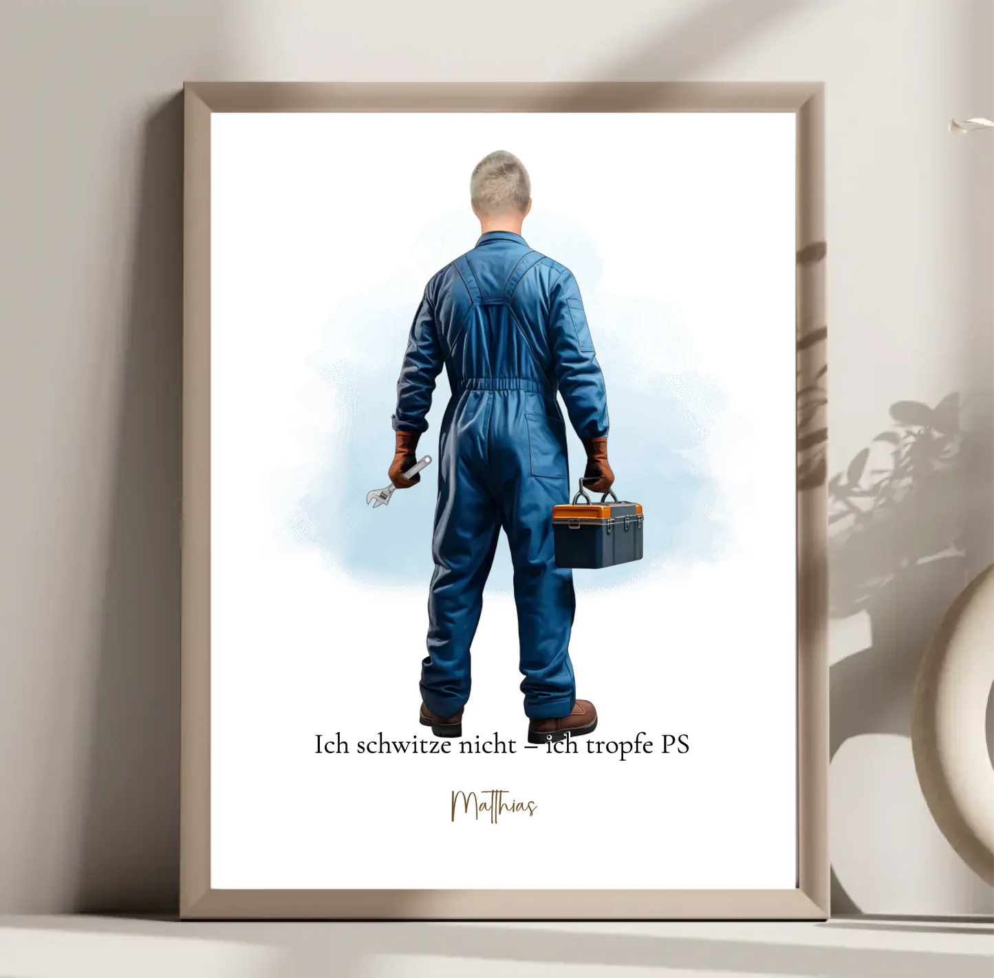 KFZ-Mechaniker (Mann & Frau) Poster
