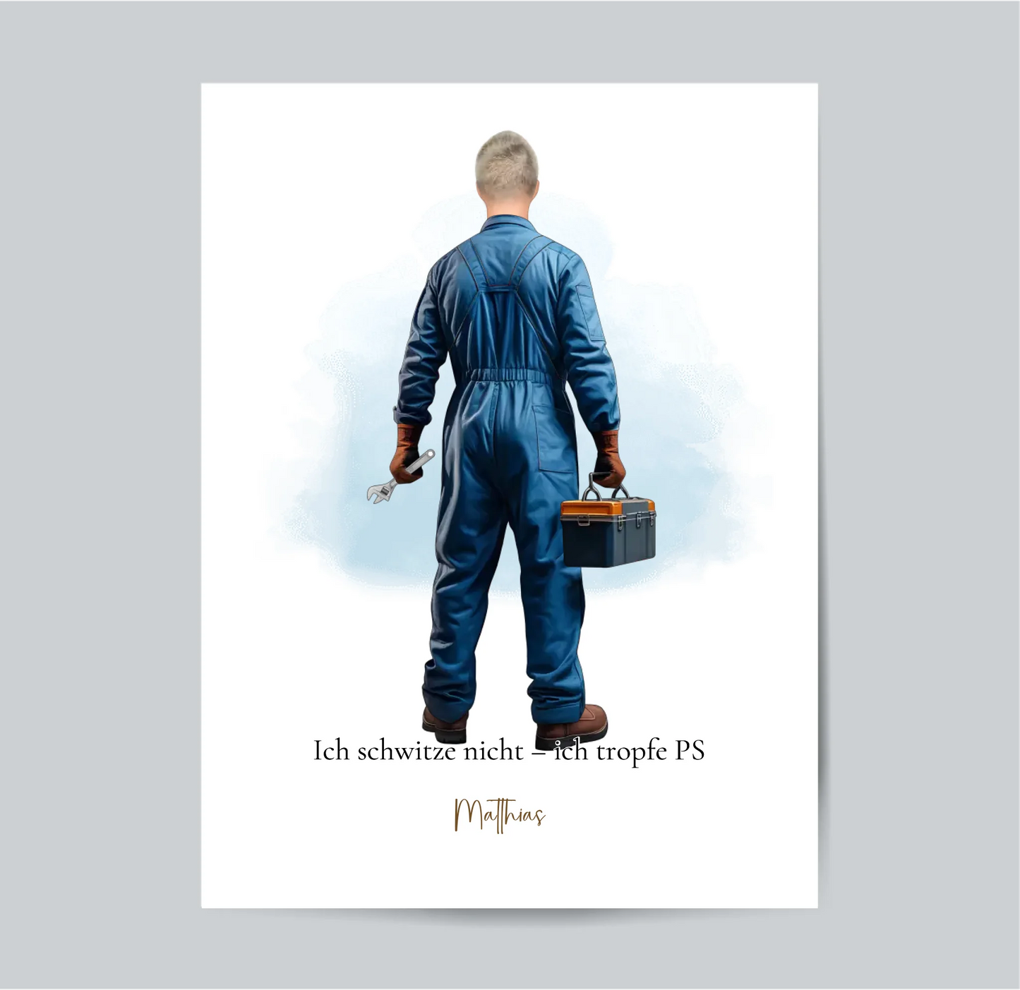 KFZ-Mechaniker (Mann & Frau) Poster